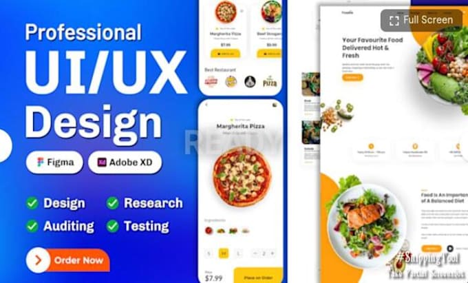 Design modern and responsive ui ux for web and mobile apps in figma by ...