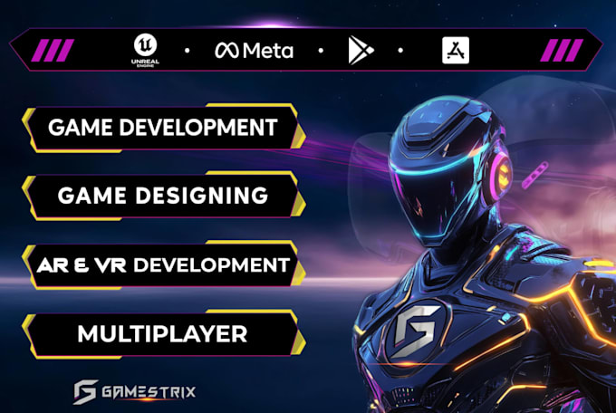 Unreal engine 5 game developer, ar, vr, metaverse experiences, mobile ...