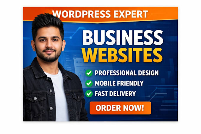 design a professional wordpress website for business