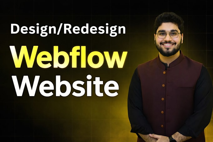 design animated webflow websites for blogs, ecommerce