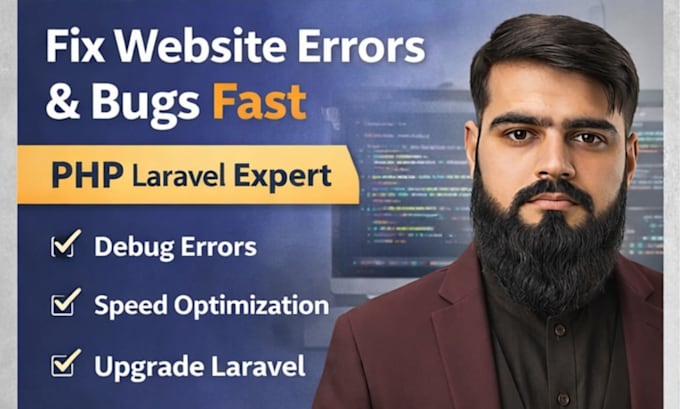fix laravel bugs, errors, and performance issues fast