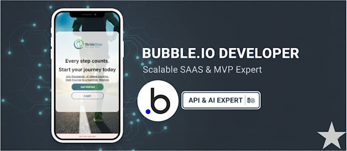Build a professional bubble io web app or saas mvp by Dannny_ad | Fiverr