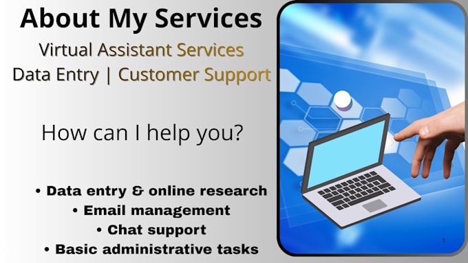 Be your virtual assistant for data entry and admin tasks by ...