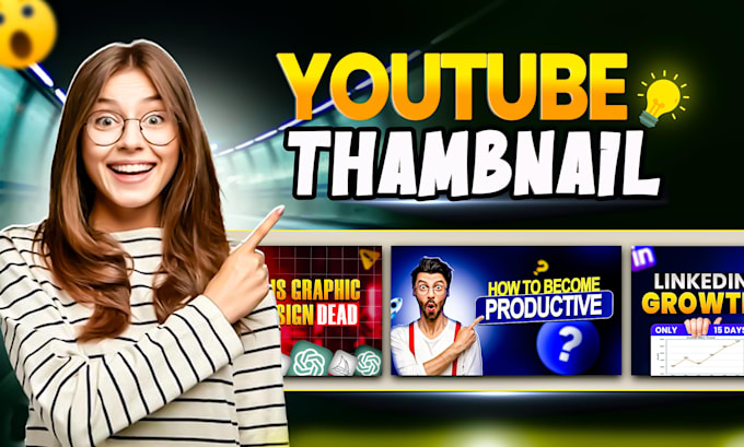 design professional youtube thambnails