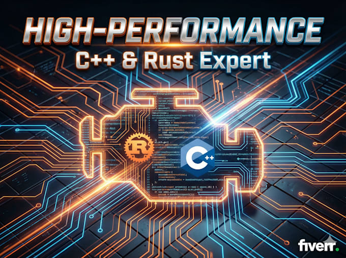 Develop high performance rust applications by Hoshinoaya | Fiverr