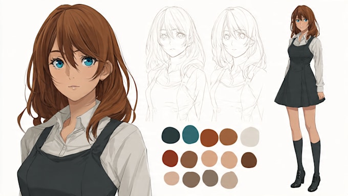 draw anime and manga illustrations