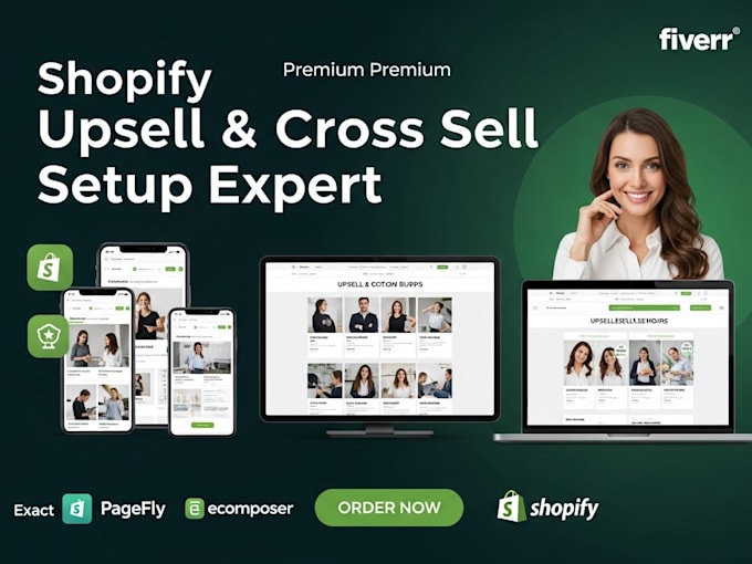 setup shopify store upsells bundle kaching bundler recharge gempage website