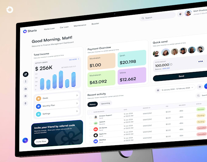 develop a comprehensive hrm, erp, employee   payroll, and invoicing software