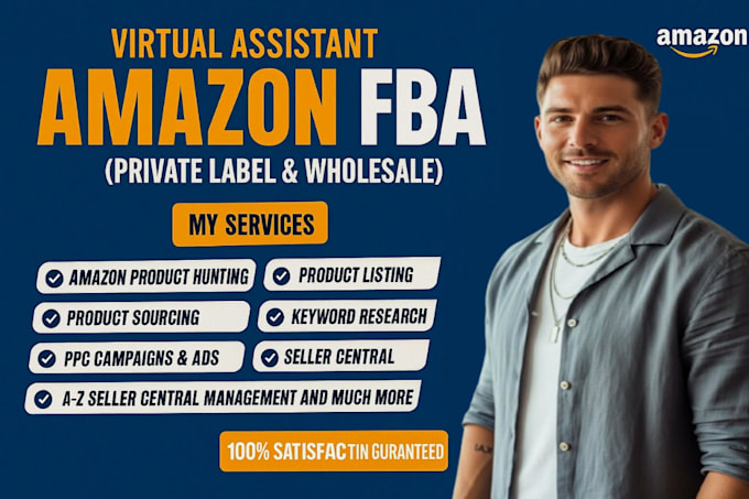 be your amazon fba wholesale virtual assistant