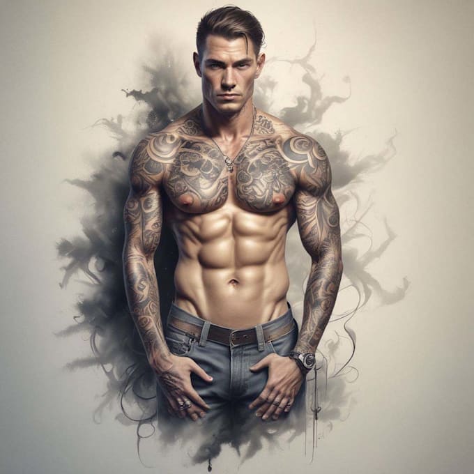 design custom tattoo art with unique and meaningful concepts