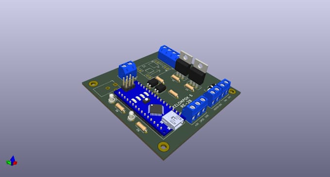 design a custom pcb layout in kicad easyeda