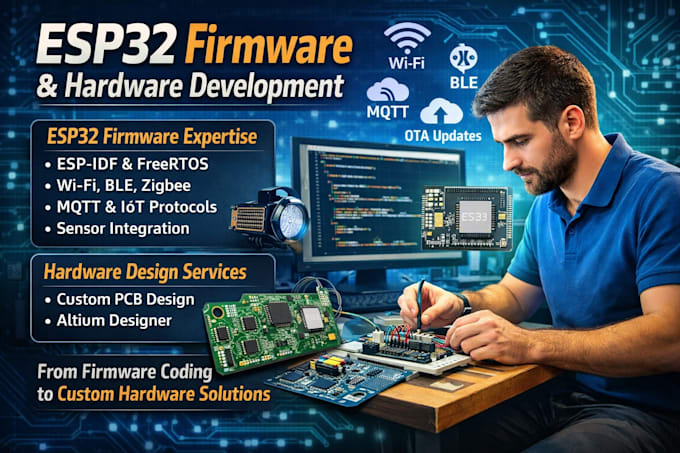 build custom esp32 embedded systems with esp idf