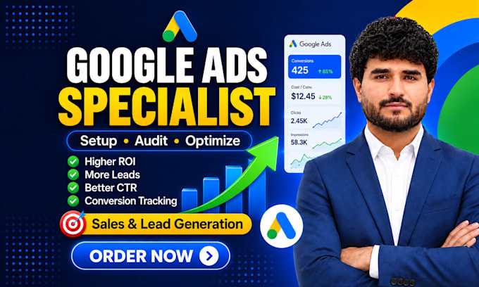 be your google ads specialist audit and optimization