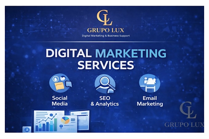 digital marketing consulting and administrativo support