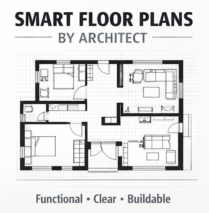design a functional floor plan for small homes and apartments