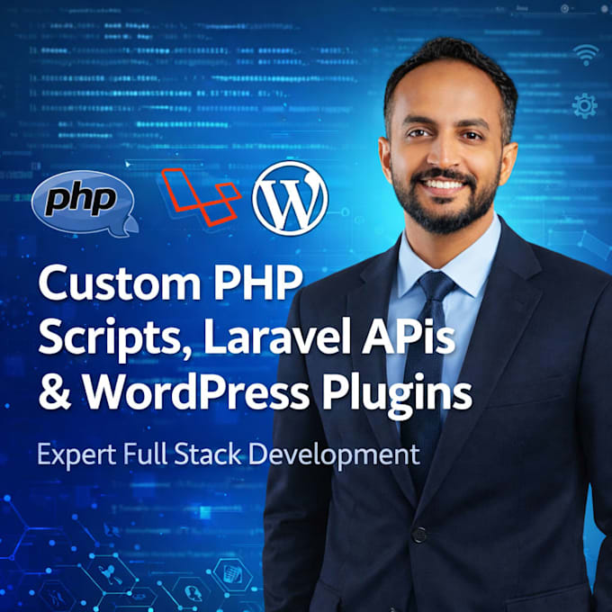 develop PHP scripts laravel apis wordpress plugins