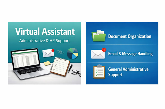 virtual assistant with HR administrative support