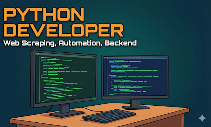 develop a reliable python backend for your application