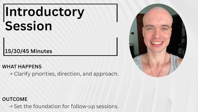 host an introductory clarity and planning session