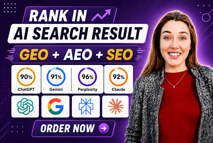 Build ai visibility score to rank website in chatgpt gemini geo aeo seo ...