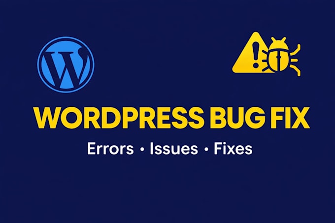 fix wordpress errors, bugs, and website issues fast