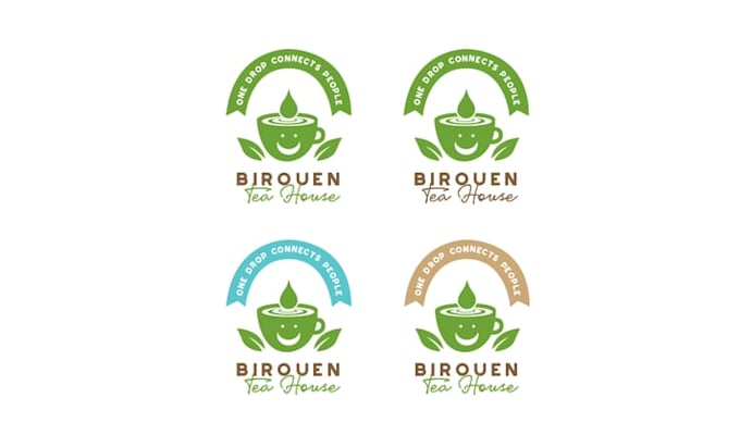 design amazing japanese tea house logo