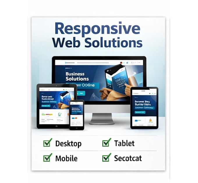 build a responsive and secure full stack website