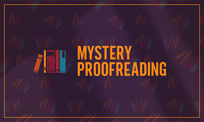 proofread your mystery novel