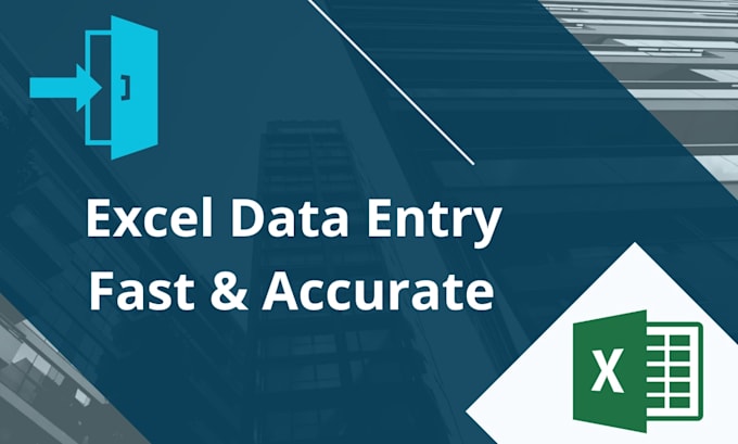 realizaré una entrada precisa de datos en excel