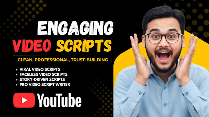 write engaging youtube video scripts that boost views and retention