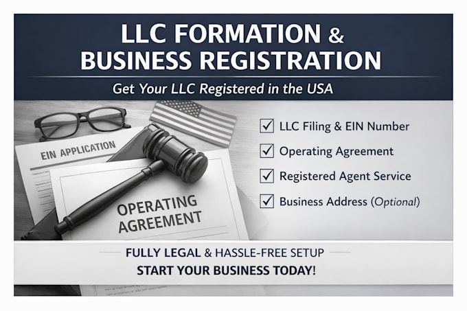 help you register your llc and handle all paperwork