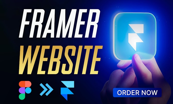 design high converting responsive framer website