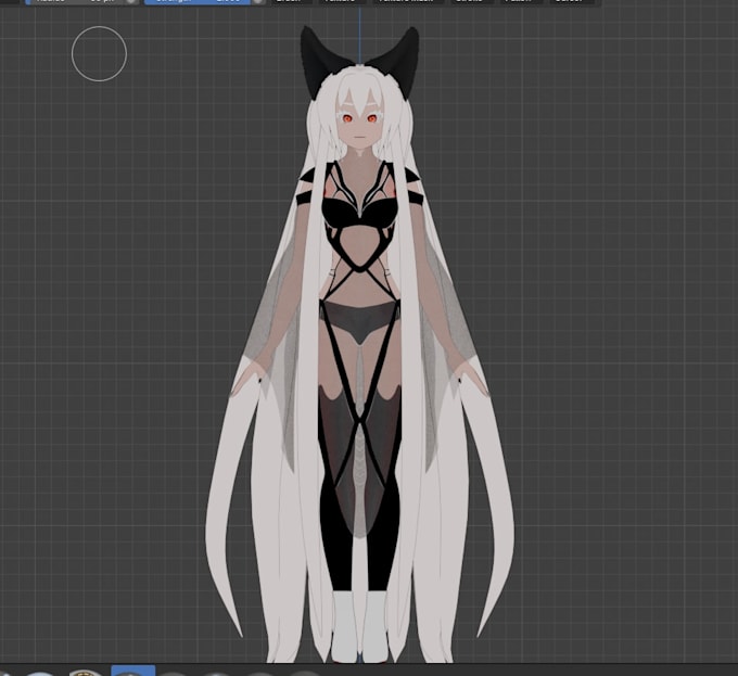 create,edit or fix a 3d model for vtuber and vrchat