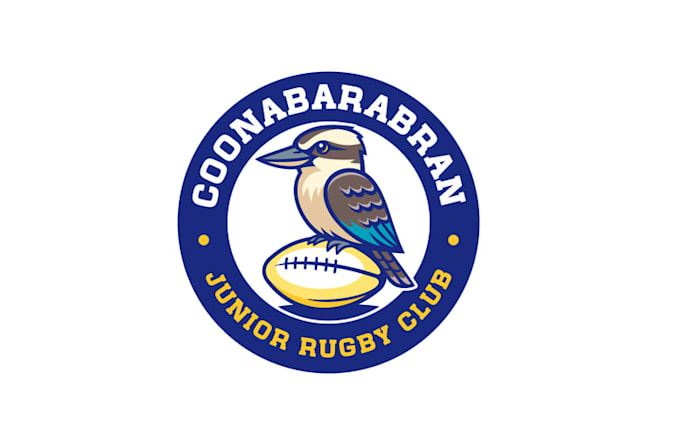 design coonabarabran junior rugby club logo