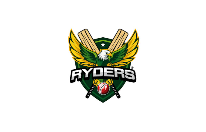 design awesome existing men cricket team logo