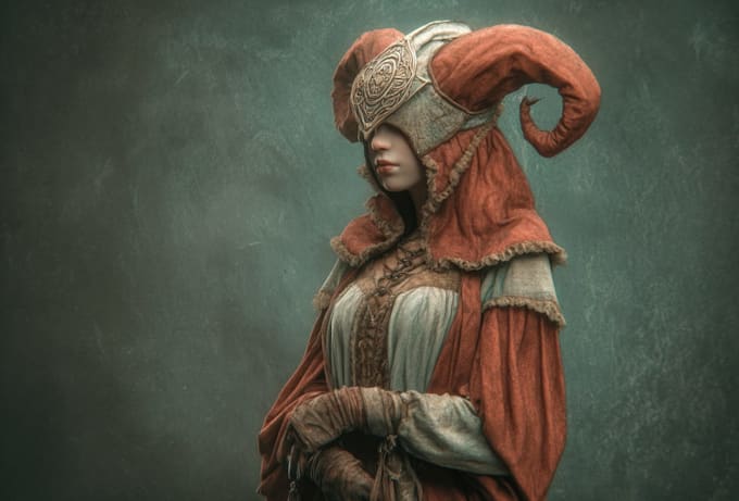 draw fantasy character illustration