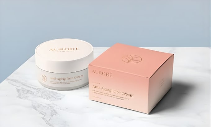 design amazon packaging box, product box, bottle label, pouch and dieline