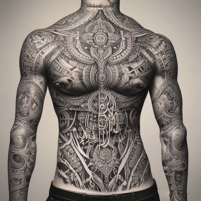 create tattoo artwork custom designed for your body