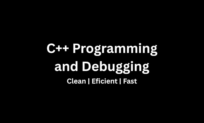 write, debug and optimize cpp programs