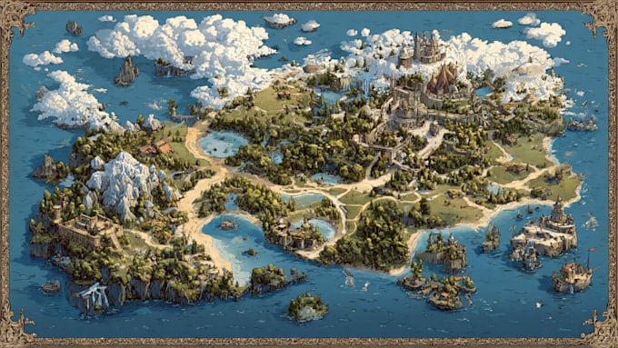 do fantasy maps and city maps