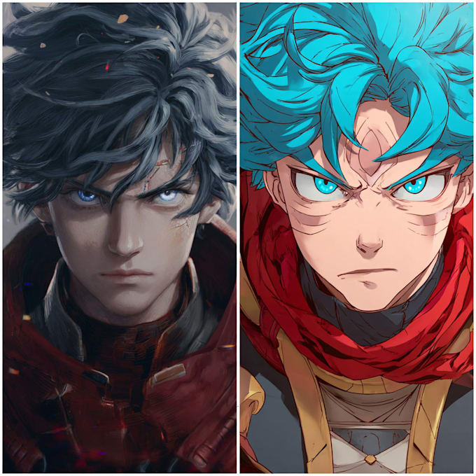 do an anime or comic character