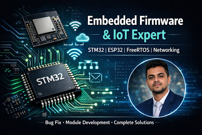 develop embedded systems and iot solutions