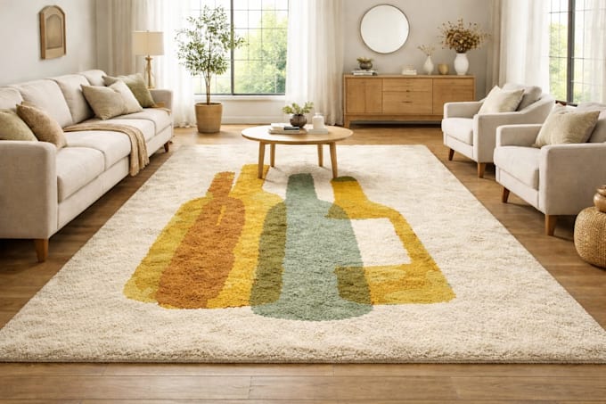 Design custom rugs with pantone colors and mockups by Zaki_the_design ...