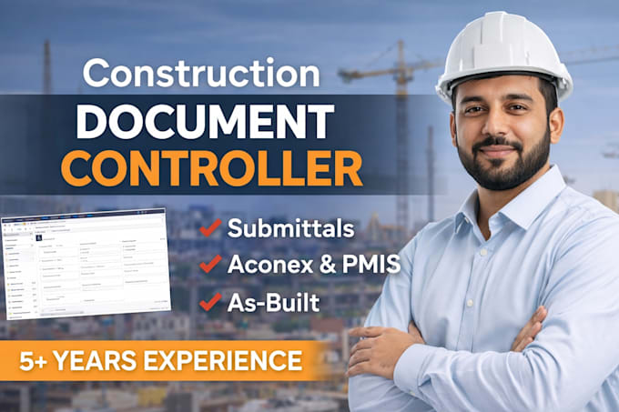 provide expert document control for construction projects