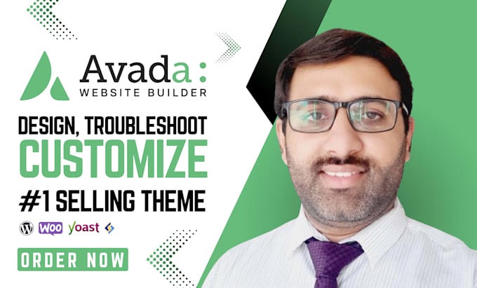 design and customize wordpress with avada theme and fusion builder