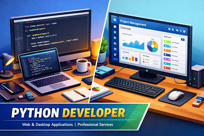 develop custom web and desktop applications