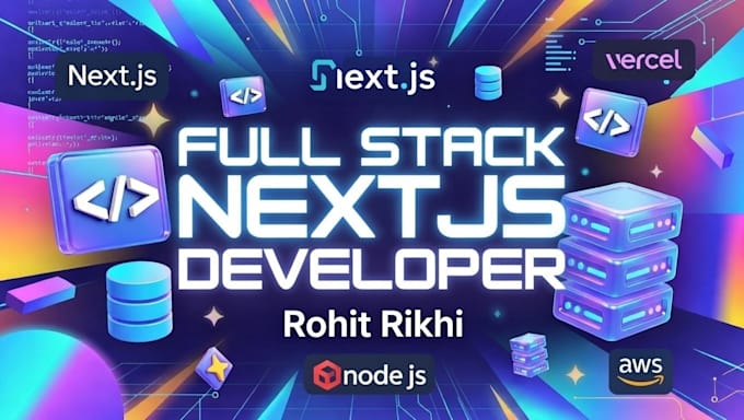 build full stack scalable next js web apps