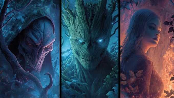 fantasy horror and fantasy horror character