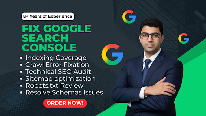 fix google search console indexing issues and crawl errors