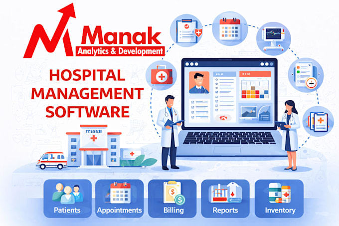 develop custom hospital management software